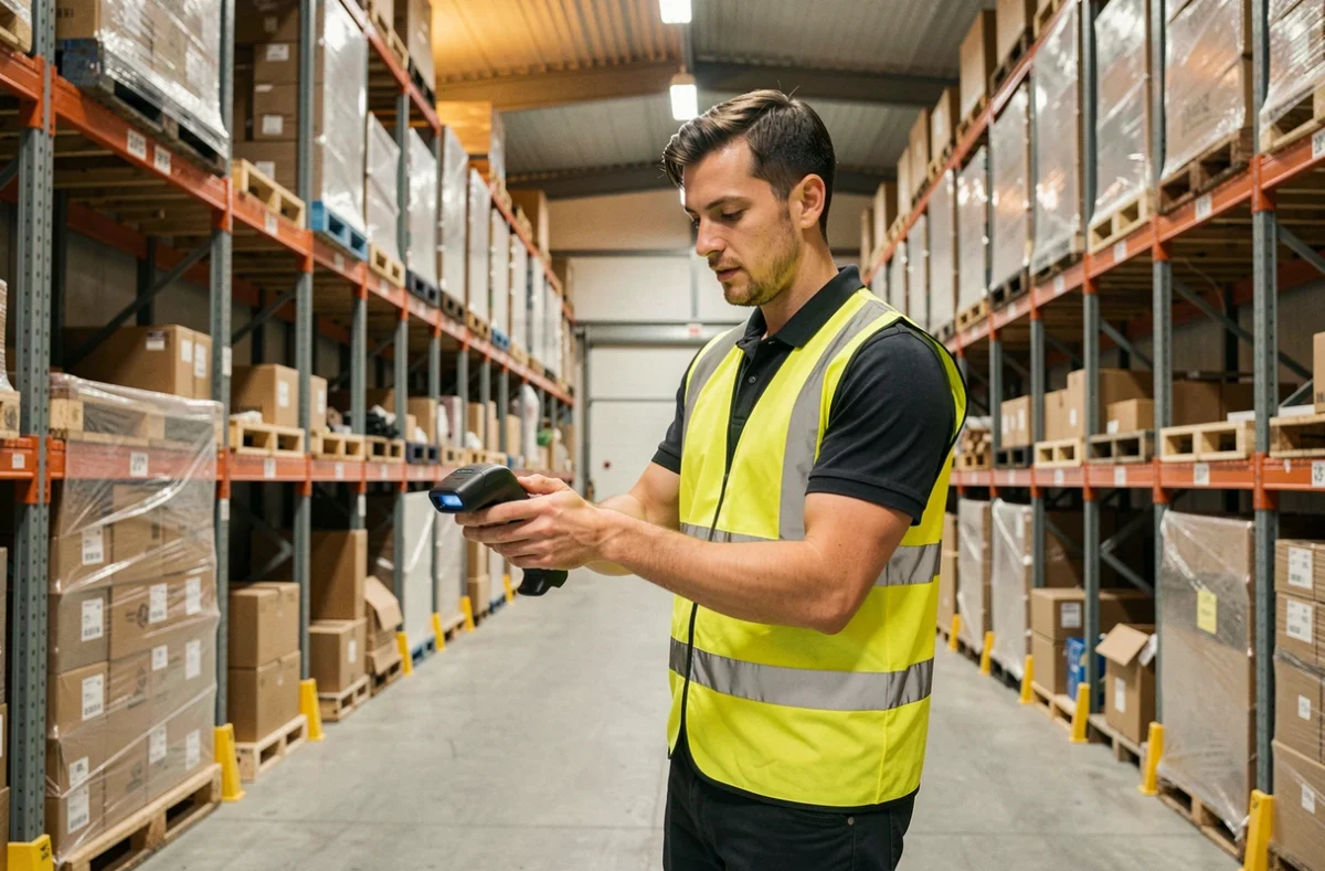 Intérimaire Adéquat en mission logistique dans un entrepôt de supply chain en Bourgogne